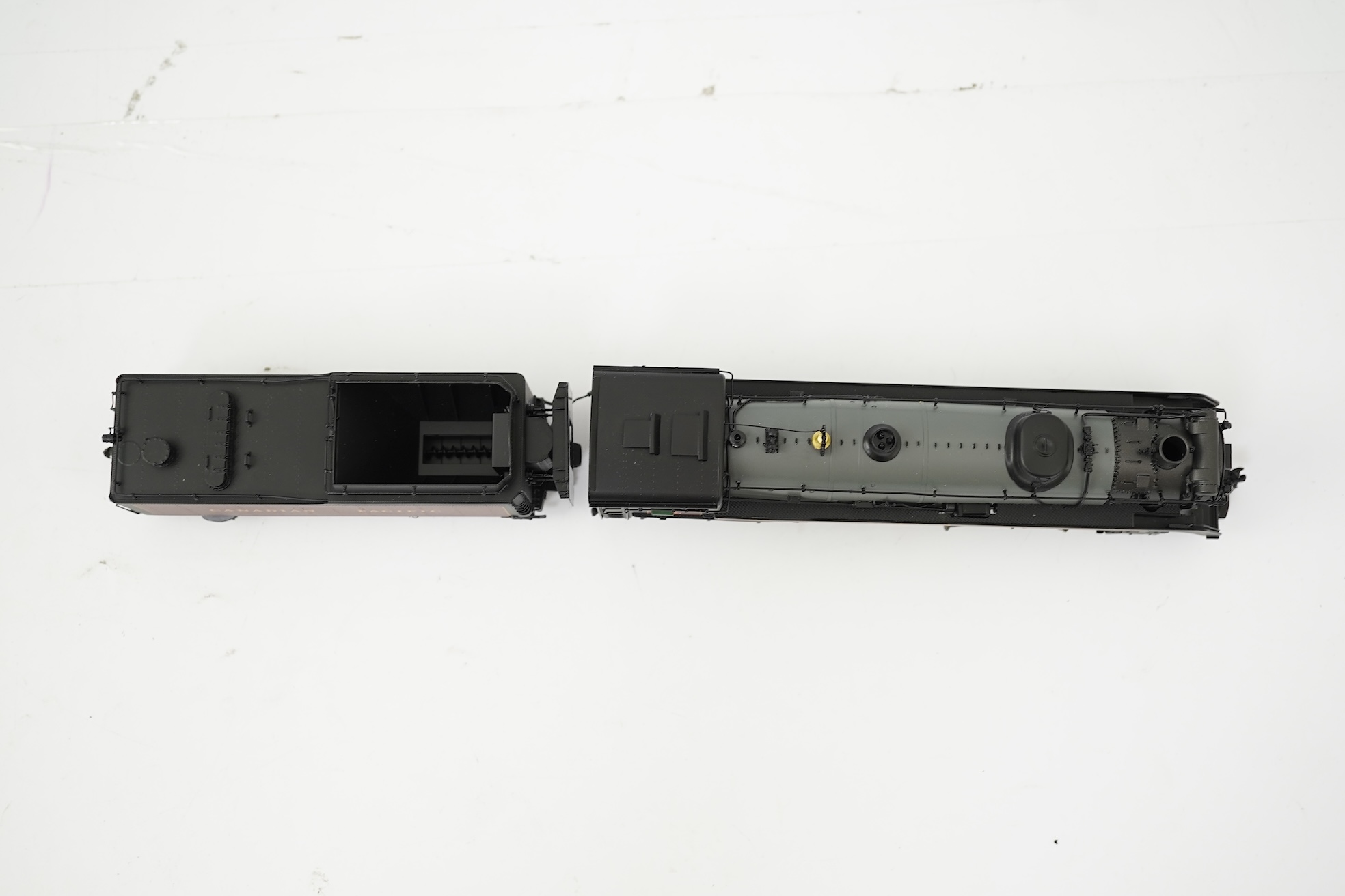 A boxed HO gauge Division Point model of Canadian Pacific Railway G-3j, 2469, 4-6-2 locomotive with bogie tender, powered for two rail operation.